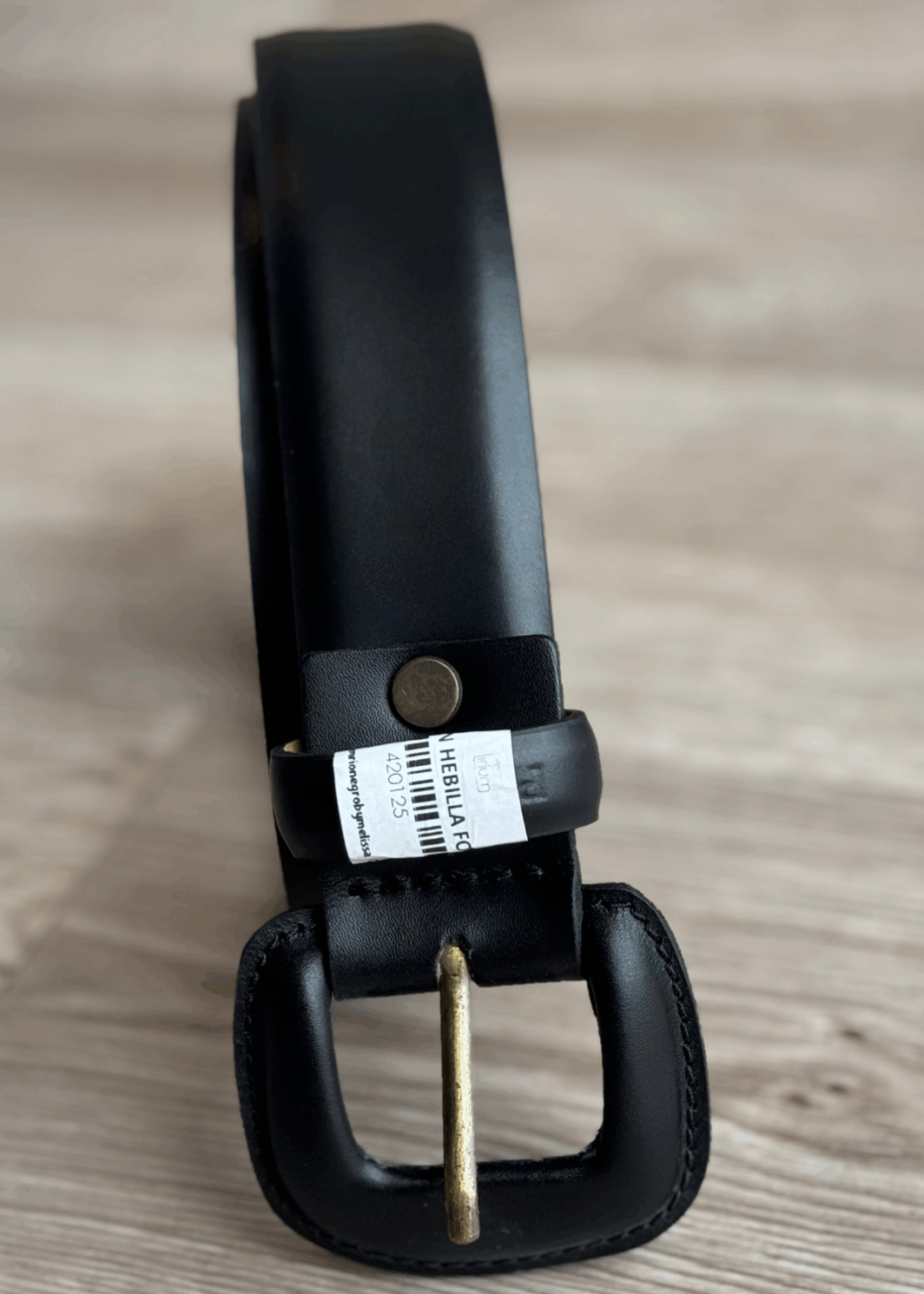 CORREA COLOR NEGRO - CLASICA