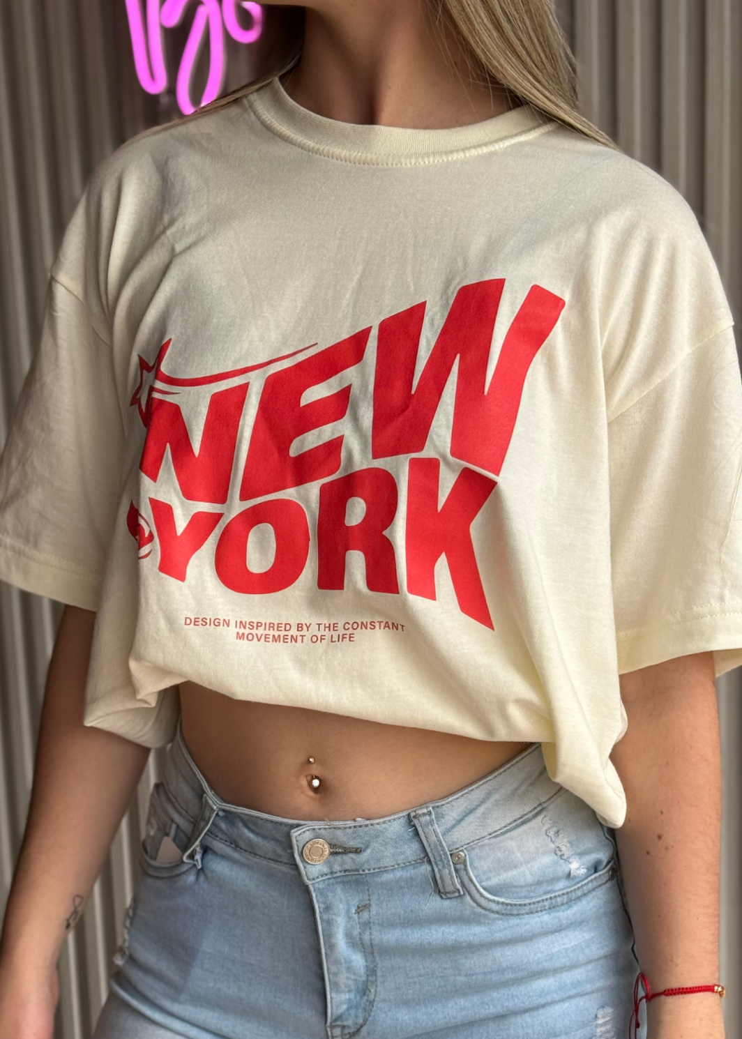 BLUSA OVERSIZE - NEW YORK