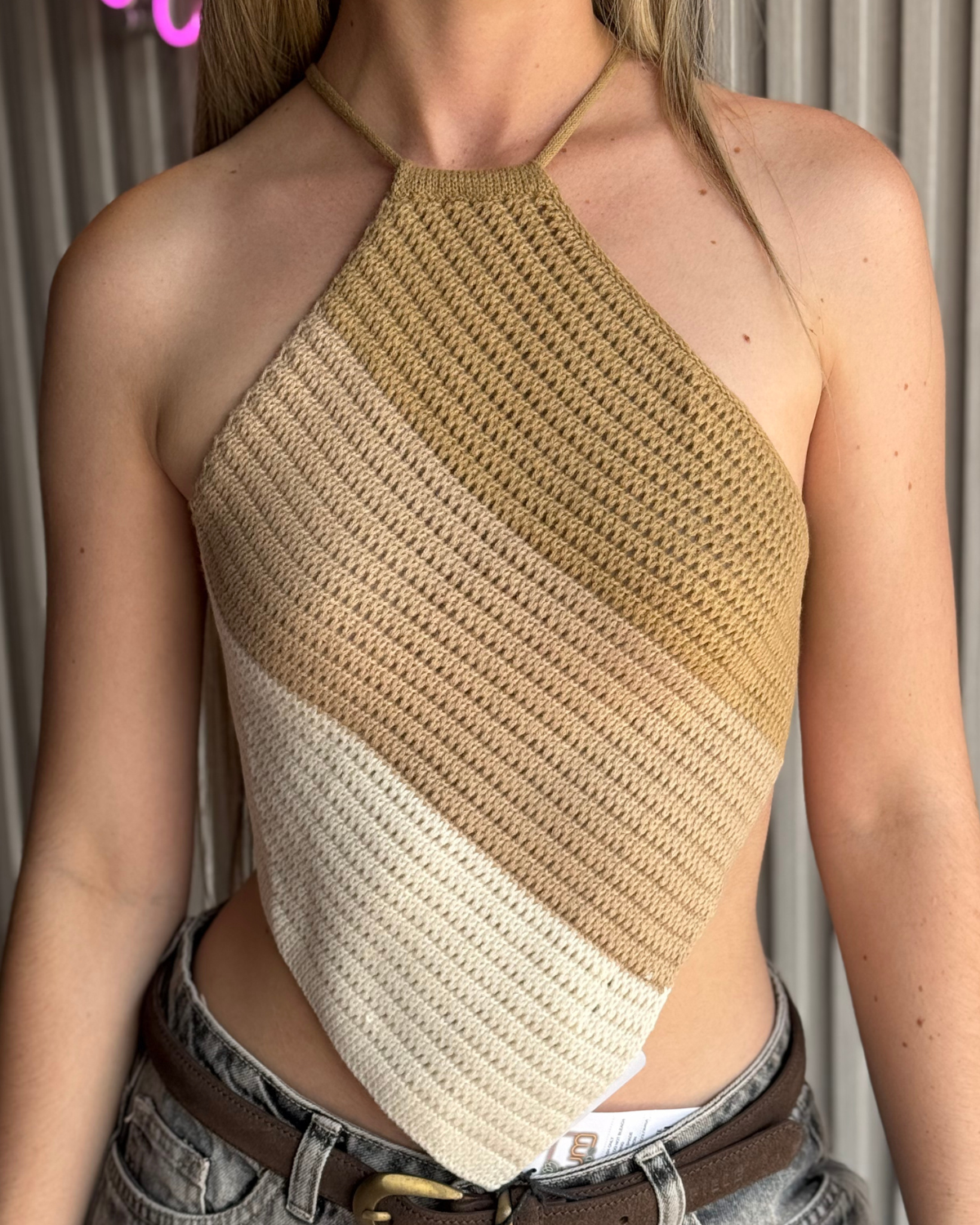 BLUSA TEJIDO - TRES COLORES